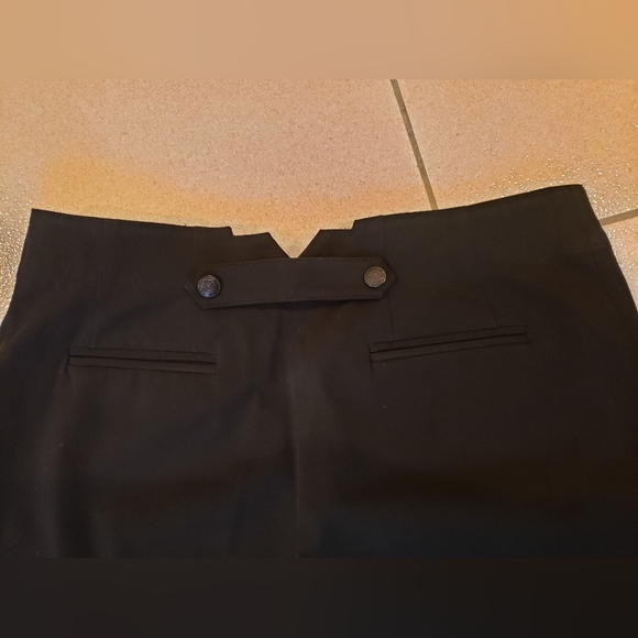 Walter Black Pants, Black, Size 6 - Picture 4 of 5